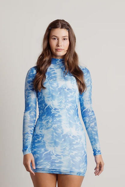 Tobi Melan Tie Dye Bodycon Mini Dress x2