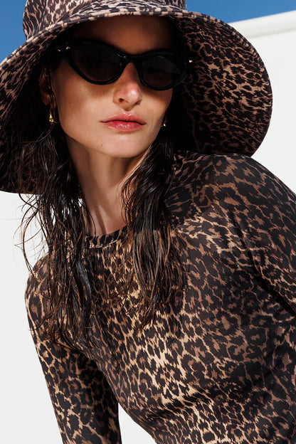 Watskin Sunwear Sienna Hat in Leopard