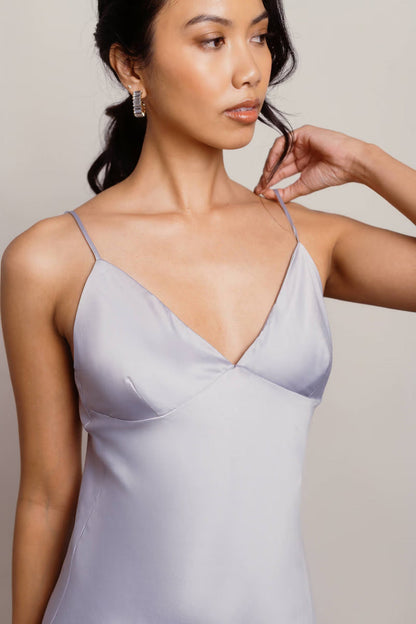 Tobi Show Up Satin Cami Midi Dress