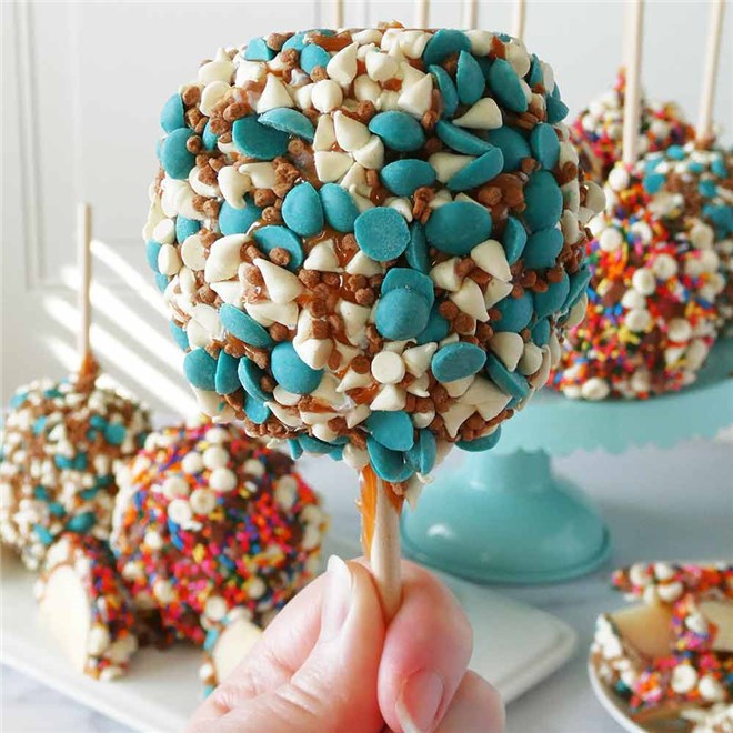 Mrs Prindables Springtime Bakeshop Caramel Apple 10-Pack