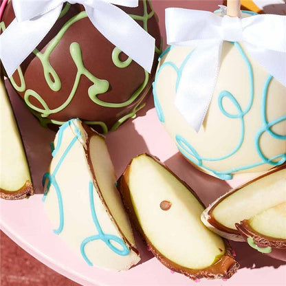 Mrs Prindables Springtime Swirls Caramel Apple 4-Pack