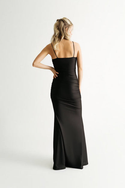 Tobi Time To Go High Slit Bodycon Maxi Dress