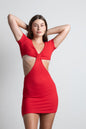 Tobi Say It Again Cutout Bodycon Mini Dress x2