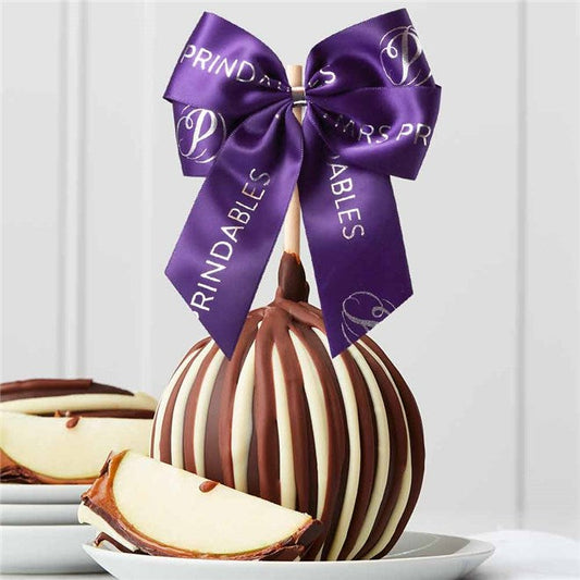 Mrs Prindables Triple Chocolate Jumbo Caramel Apple