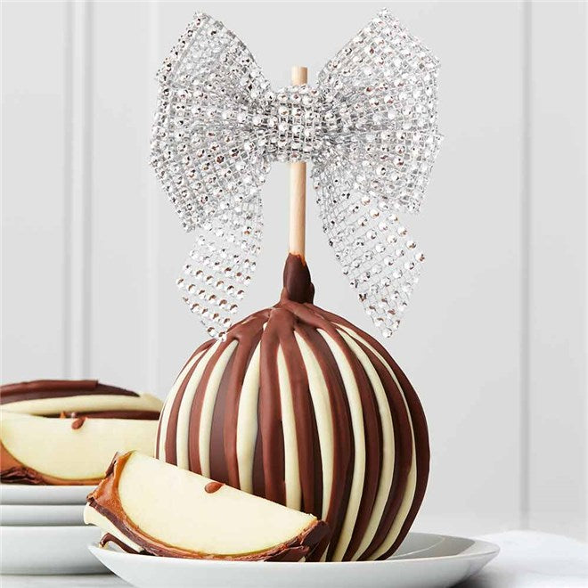Mrs Prindables Triple Chocolate Sparkling Celebration Jumbo Caramel Apple
