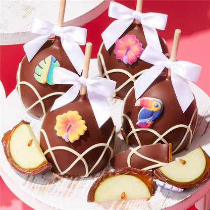 Mrs Prindables Tropical Delight Caramel Apple 4-Pack