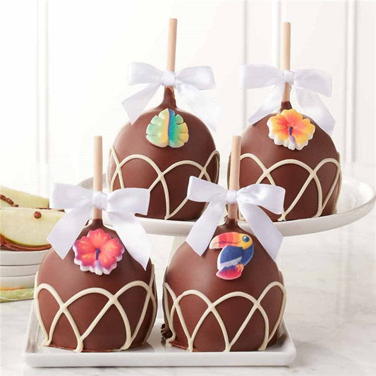 Mrs Prindables Tropical Delight Caramel Apple 4-Pack