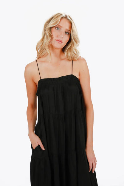 Tobi Elisse Cami Tiered Maxi Dress