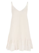 The Handloom Liv Mini Ruffle Dress