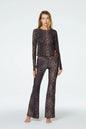 Watskin Sunwear Juliette Palazzo Pant in Leopard