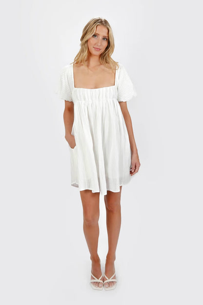 Tobi Marcelle Open Back A-line Mini Dress x2