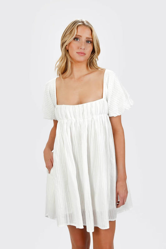 Tobi Marcelle Open Back A-line Mini Dress x2