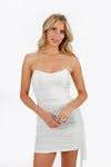 Tobi Aelin Ruched Corset Mini Dress