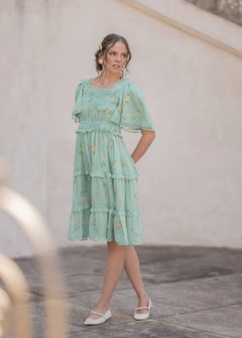 JessaKae Siena Dress - Petal Breeze