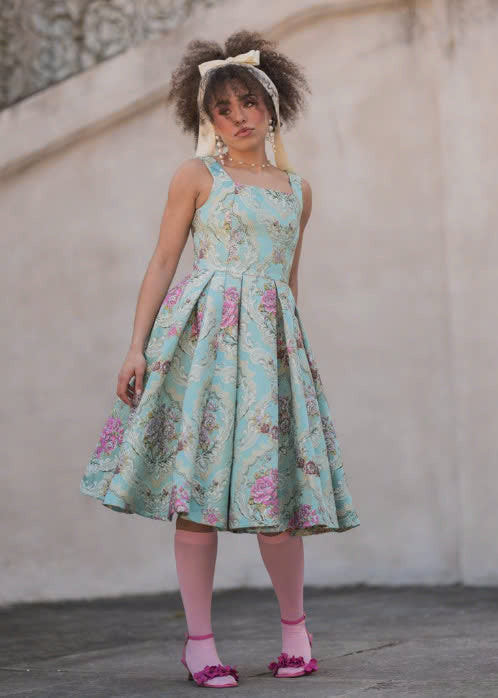 JessaKae Emery Dress - Chateau Blue
