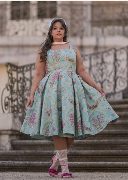 JessaKae Emery Dress - Chateau Blue