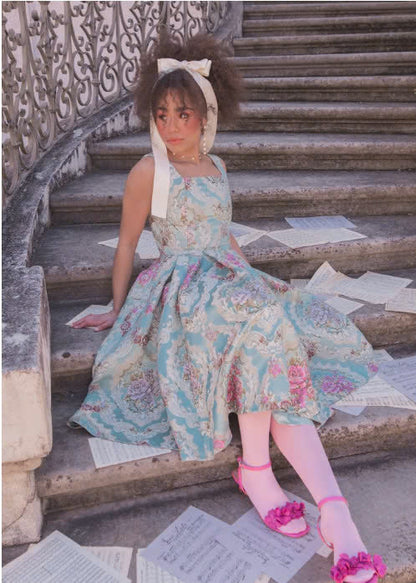 JessaKae Emery Dress - Chateau Blue