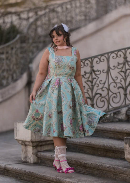 JessaKae Emery Dress - Chateau Blue