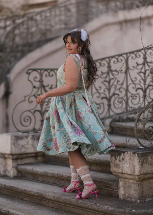JessaKae Emery Dress - Chateau Blue