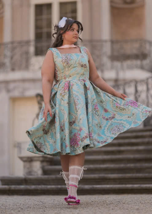 JessaKae Emery Dress - Chateau Blue