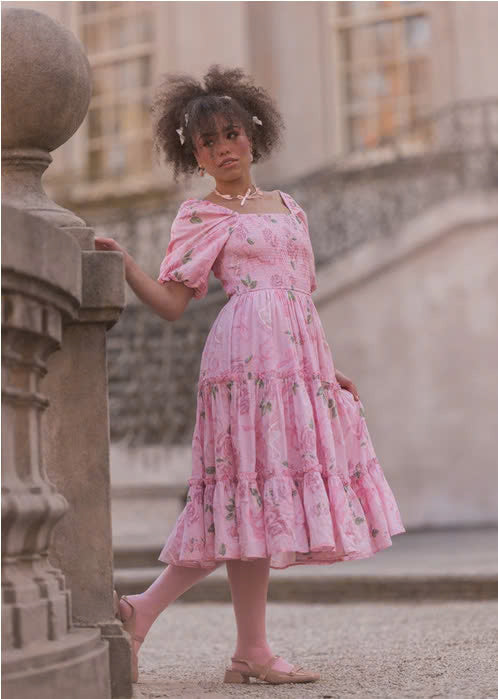 JessaKae Delilah Dress - Mauve Melody