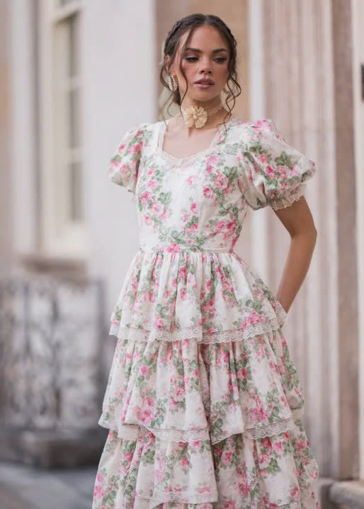 JessaKae Adeline Dress - Timeless Rose