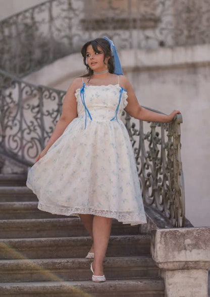JessaKae Coquette Dress - Forget-Me-Not