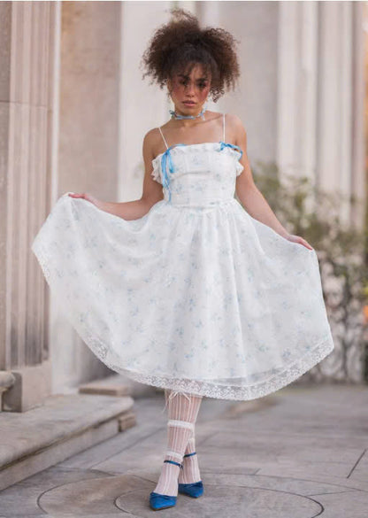 JessaKae Coquette Dress - Forget-Me-Not