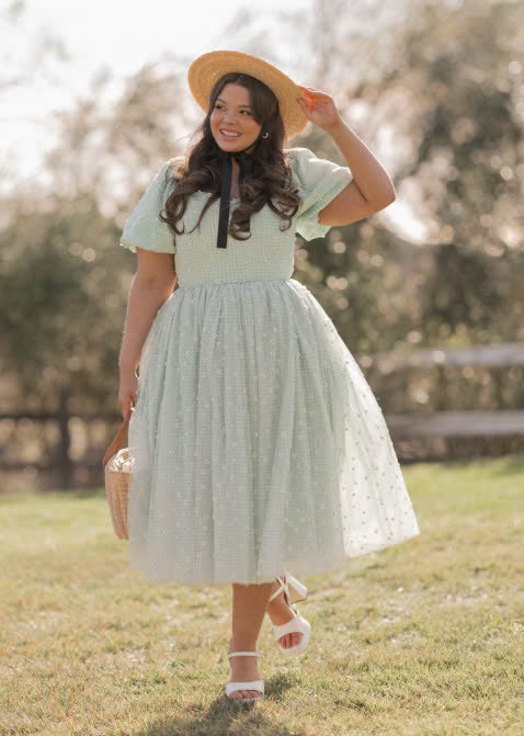 JessaKae Spring Meadow Dress - Sprout Green