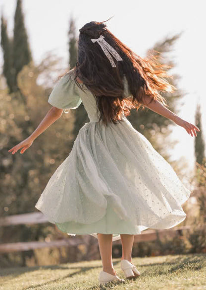 JessaKae Spring Meadow Dress - Sprout Green