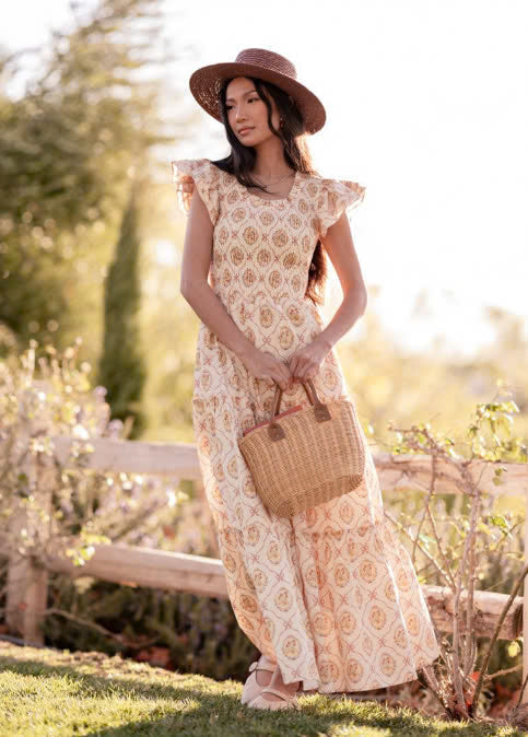 JessaKae Katie Dress - Sky Bloom
