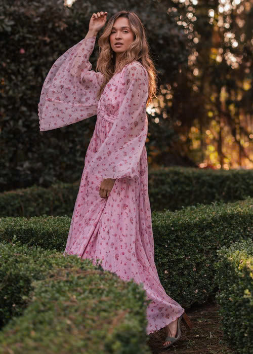JessaKae Rosamund Dress - Rose Gloss