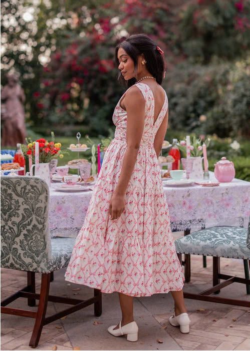 JessaKae Rosebud Dress - Tea Rose