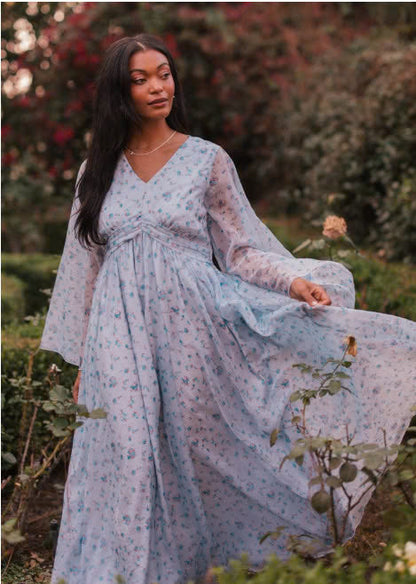 JessaKae Rosamund Dress - Blue Bliss
