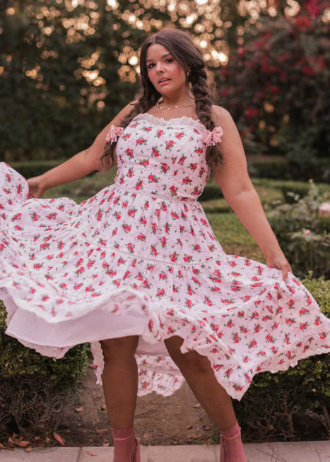 JessaKae Madeline Dress - Rosy Lace