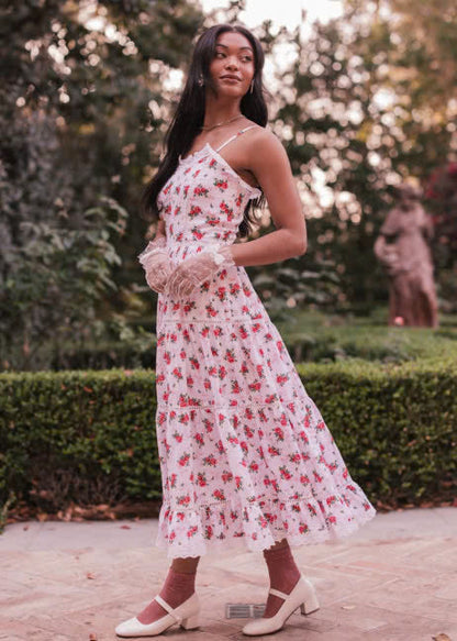 JessaKae Madeline Dress - Rosy Lace