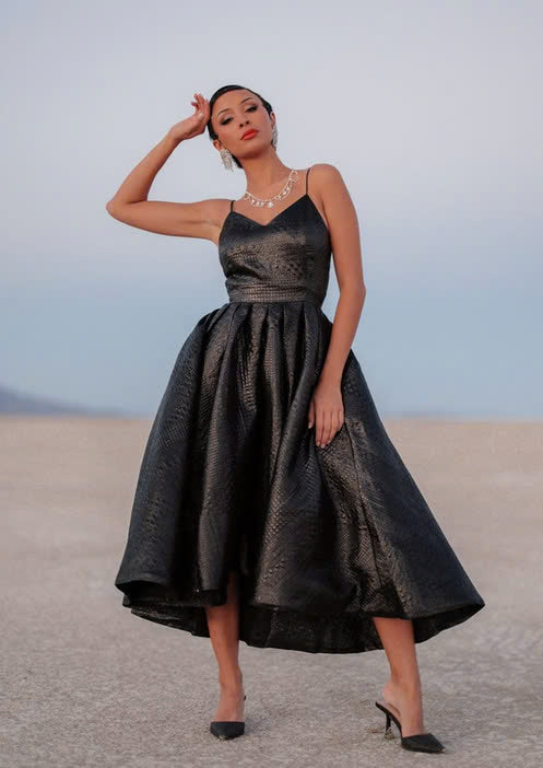 JessaKae Twila Dress - Eclipse Black