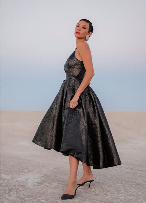 JessaKae Twila Dress - Eclipse Black