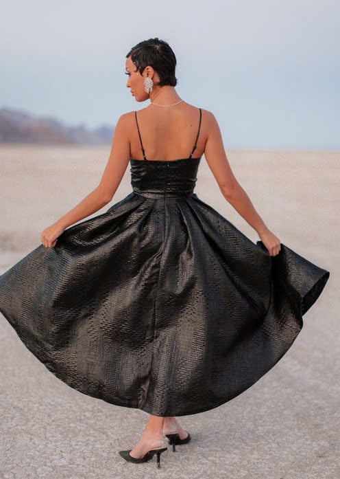 JessaKae Twila Dress - Eclipse Black